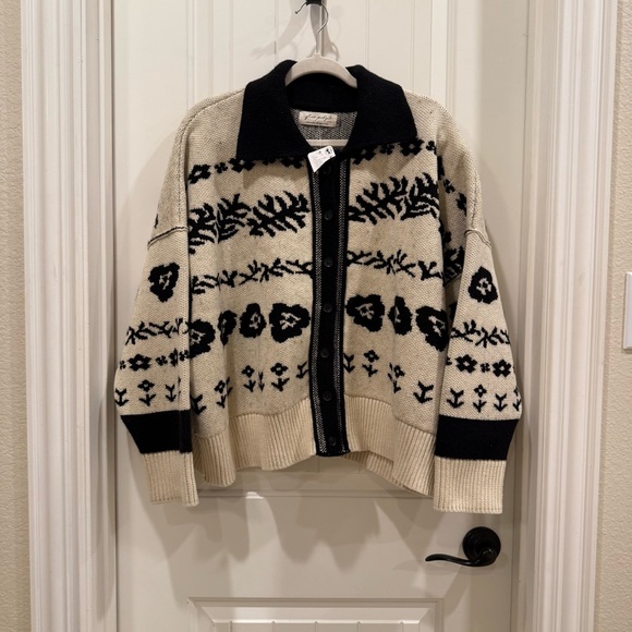 Free People Floral Shelby Cardi - Picture 4 of 7